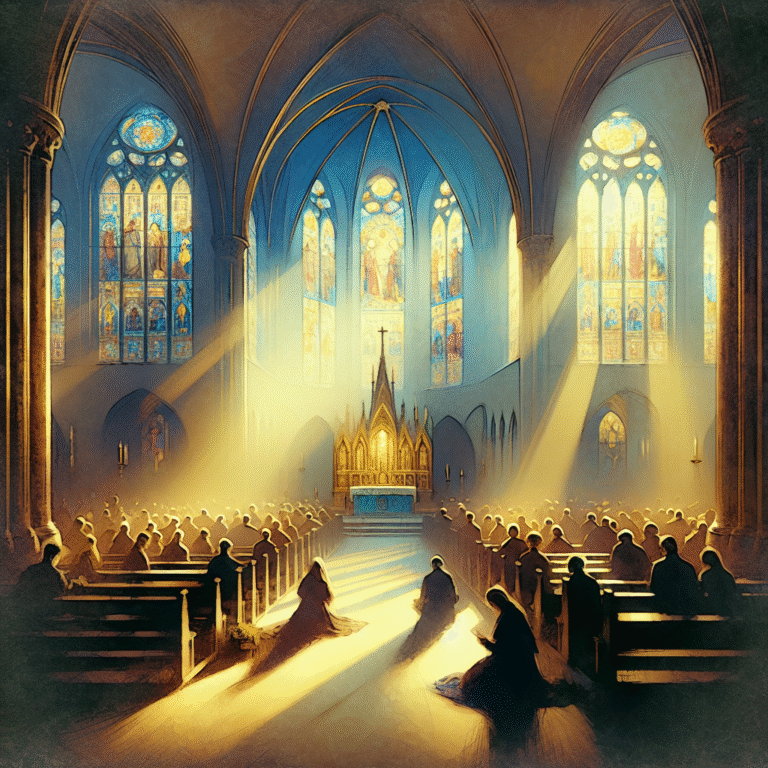 Prière pour la paix dans notre église