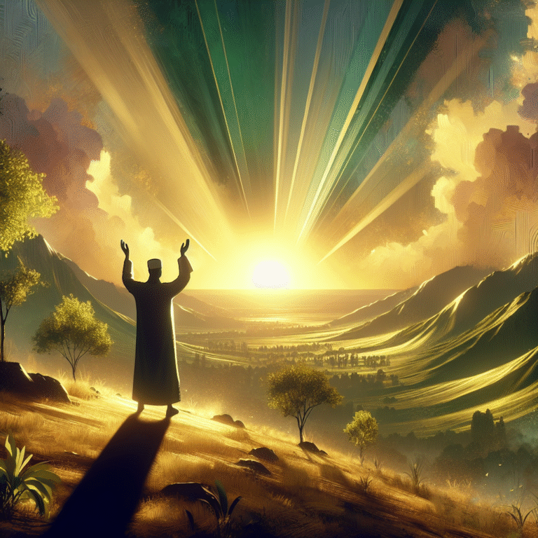 Prière de gratitude envers Dieu