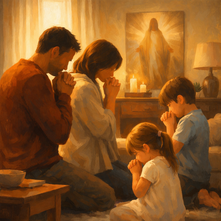Prier pour sa famille : Un chemin vers la conversion
