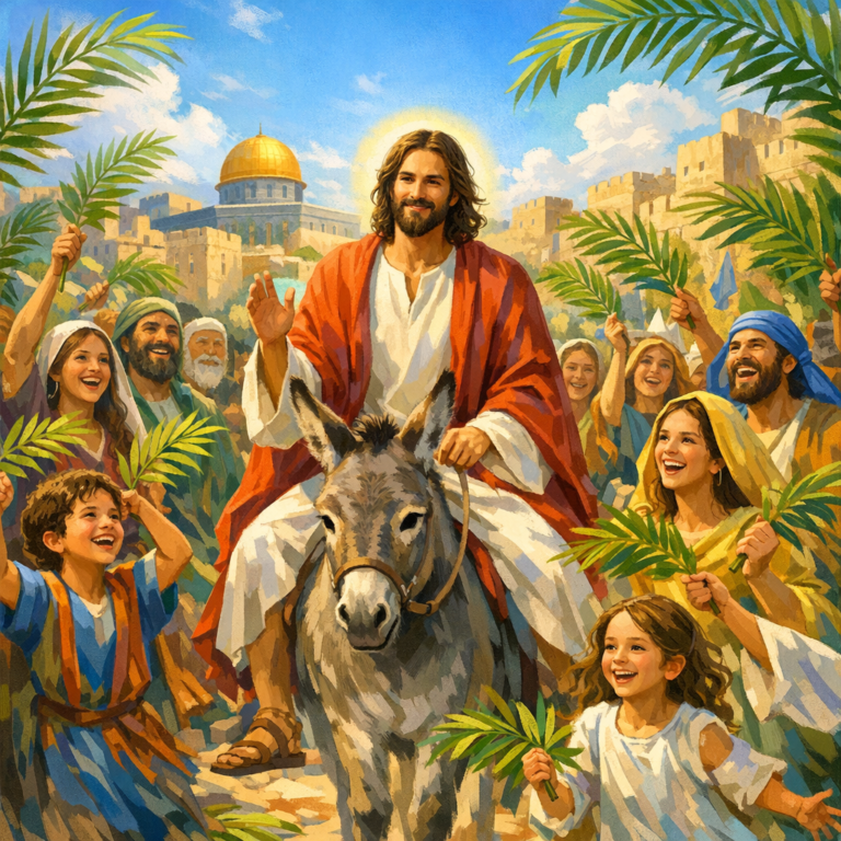 Défi de la Semaine des Rameaux : Accueillir Jésus dans Nos Vies