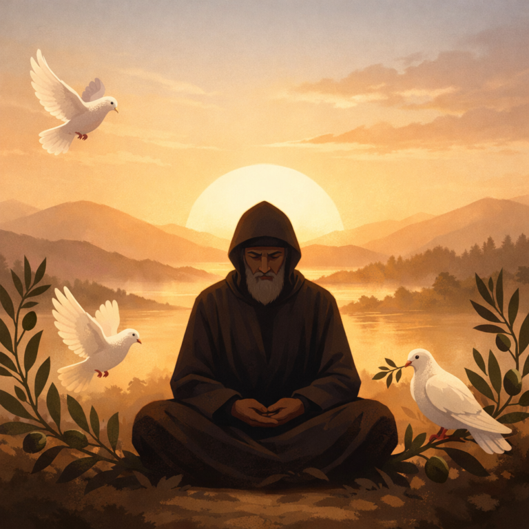 Prière pour la paix mondiale avec Saint Charbel