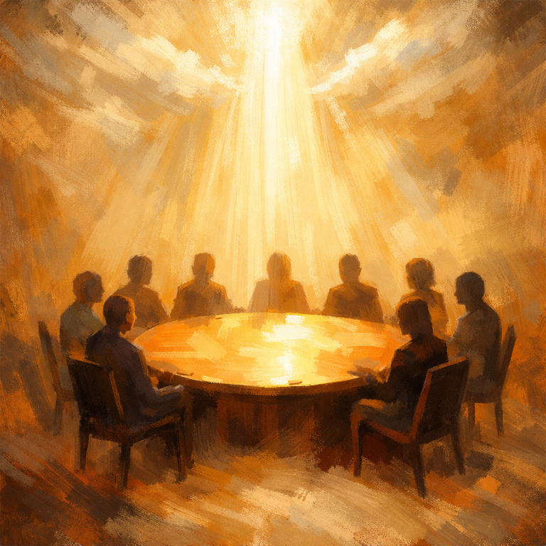 Prière avant la réunion de Waymakers