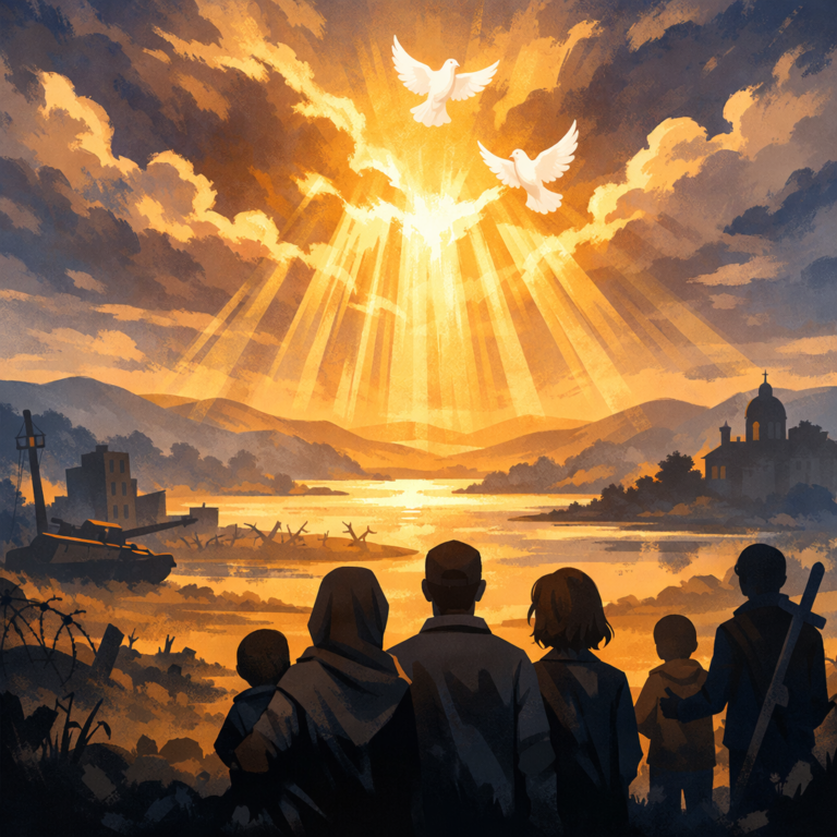 Prière pour les pays en guerre et les civils