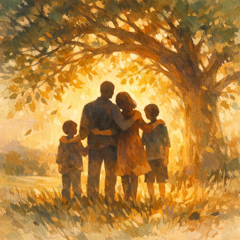 Prière de gratitude pour ma famille